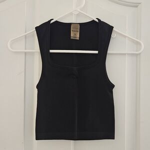 Aritzia Sunday Best Black Tank Top